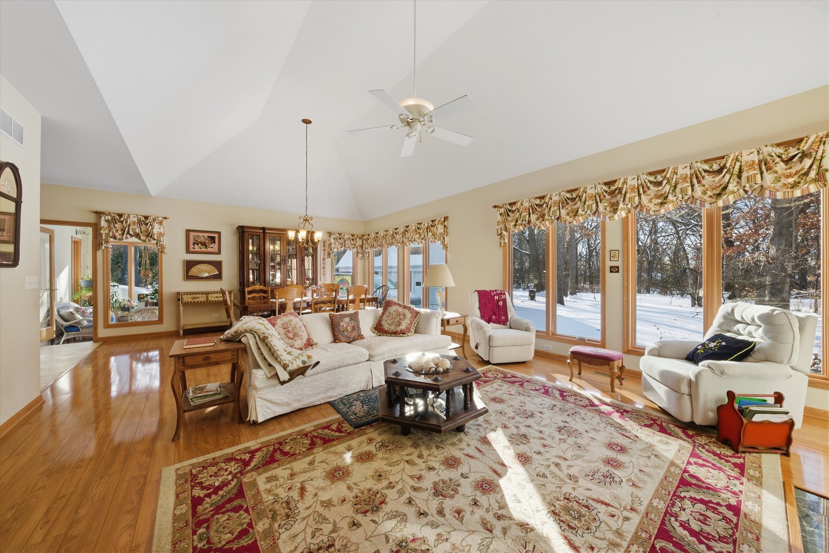 17305 West 145th Street Lockport, IL 60441 - Photo 6 of 29 a living room with furniture and a large window