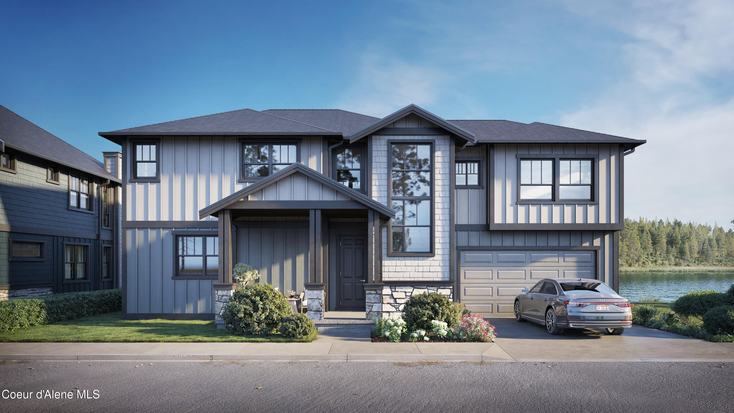 3922 West Shoreview Lane Coeur D'Alene, ID 83814 - Photo 8 of 8 Rendering Lot 4