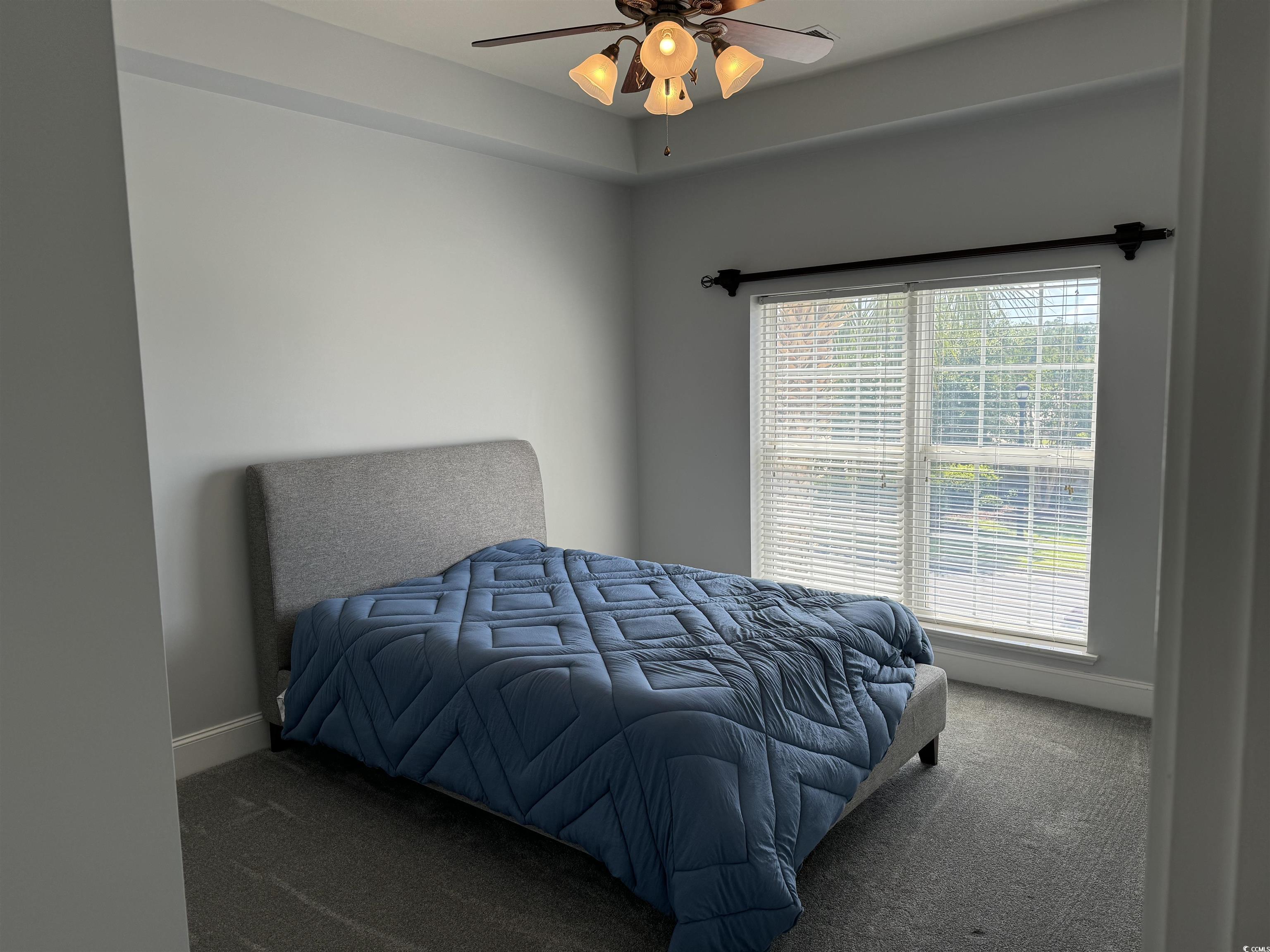 249 Venice Way, Unit 3105 Myrtle Beach, SC 29577 - Photo 22 of 40 Carpeted bedroom with ceiling fan