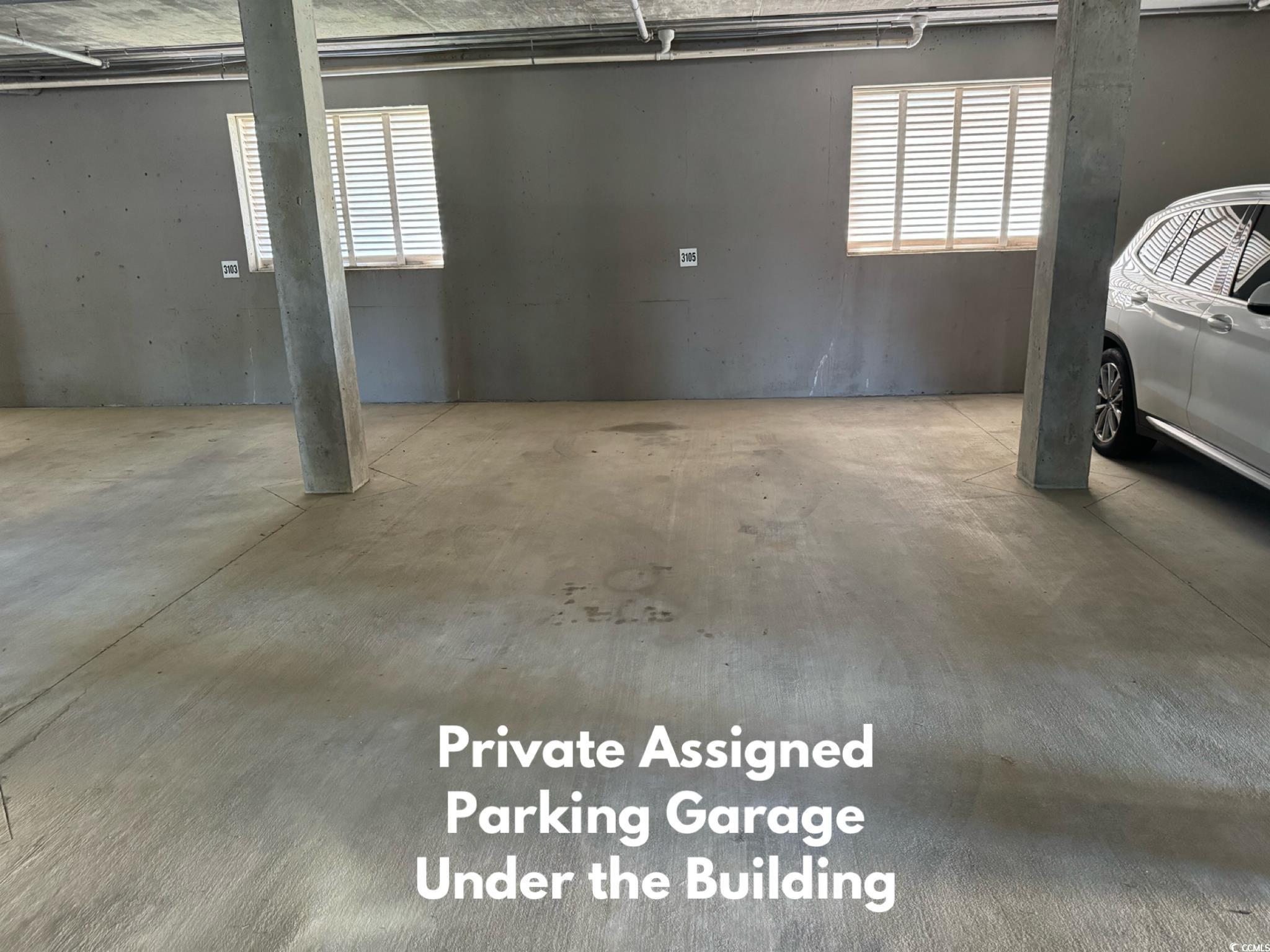 249 Venice Way, Unit 3105 Myrtle Beach, SC 29577 - Photo 35 of 40 View of garage