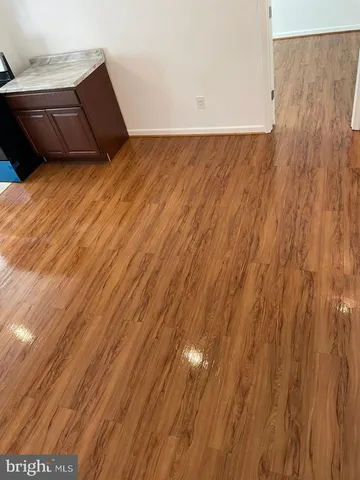 a view of wooden floor in a room