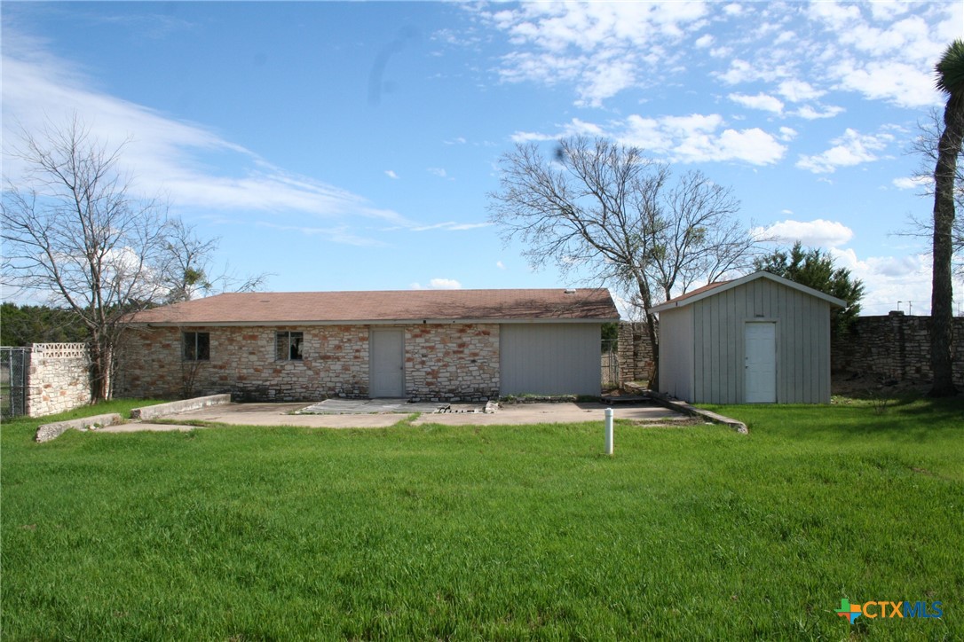 3402 Little Nolan Road Killeen, TX 76542 - Photo 11 of 37 a backyard of a house with table and chairs