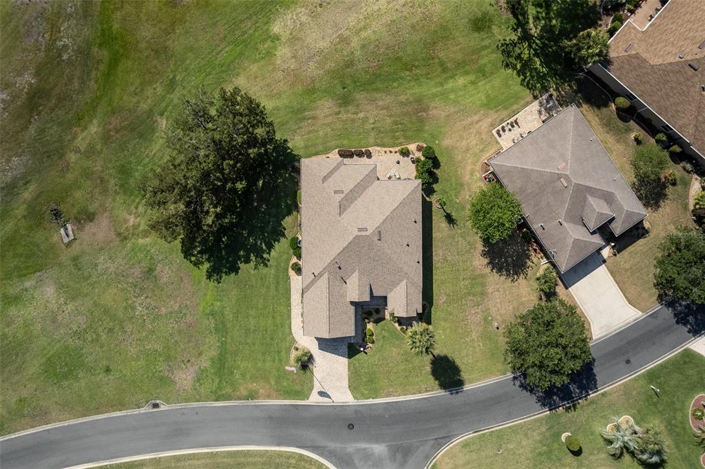 15525 Southwest 14th Avenue Road Ocala, FL 34473 - Photo 72 of 75 an aerial view of a house with a yard