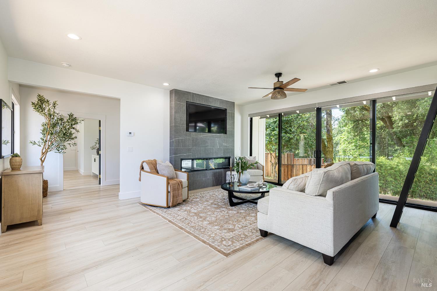 14734 Young Road Healdsburg, CA 95448 - Photo 17 of 47 a living room with furniture and a large window