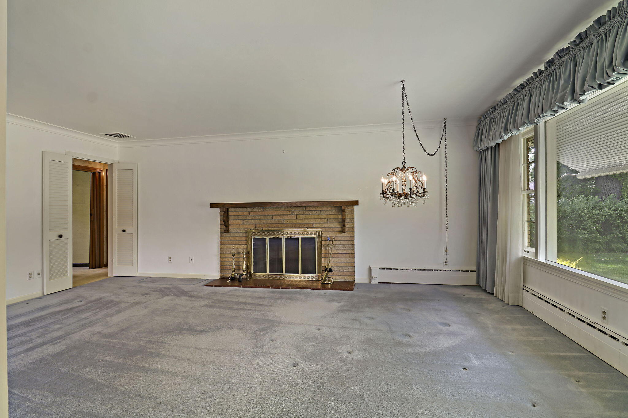 2116 37th Street Kenosha, WI 53140 - Photo 5 of 30 Living Room with Fireplace