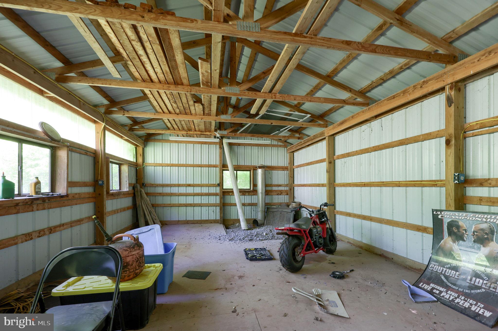 881 Camp Meeting Road East Earl, PA 17519 - Photo 40 of 50 Pole Barn Interior