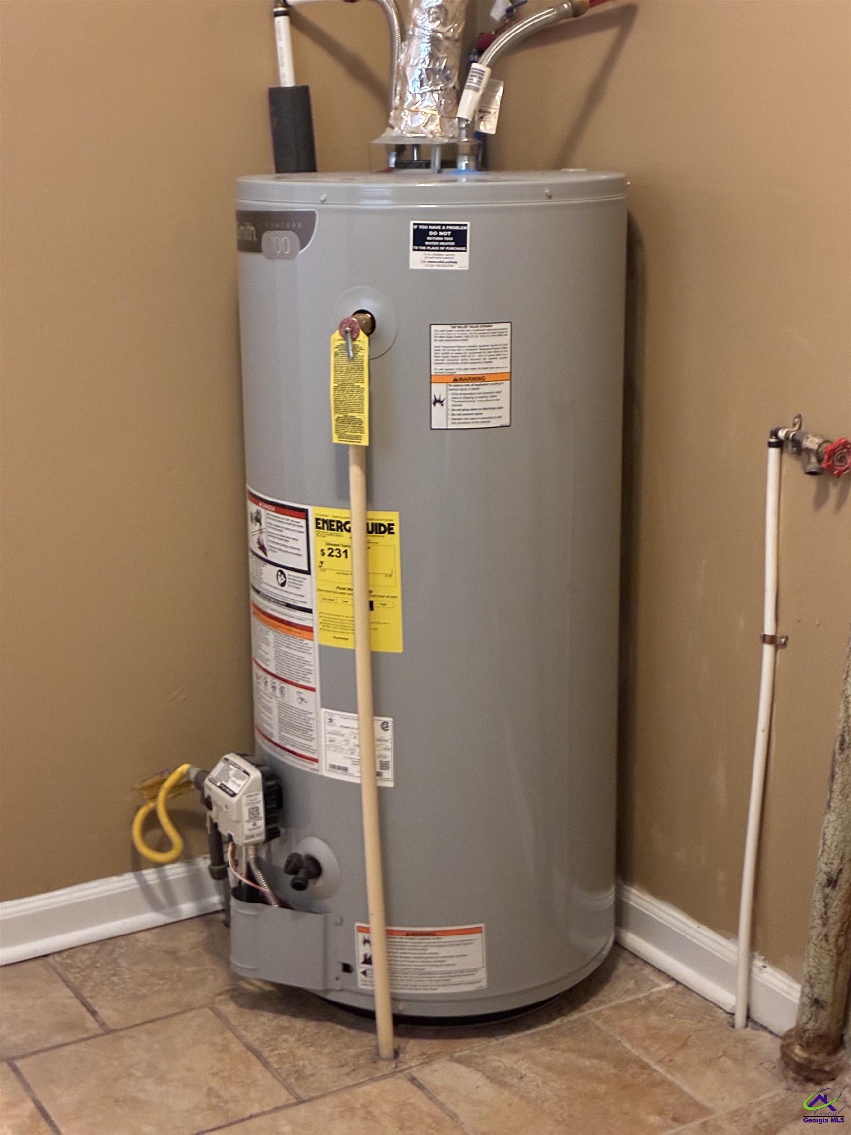 3491 Sandy Circle Macon, GA 31216 - Photo 30 of 47 a picture of water heater room