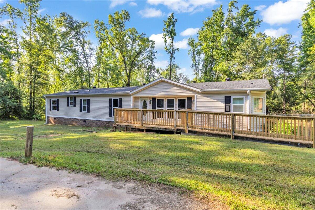 2544 Pineneedle Road Hephzibah, GA 30815 - Photo 3 of 49 New front deck and ramp