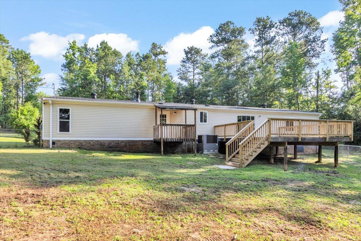 2544 Pineneedle Road Hephzibah, GA 30815 - Photo 4 of 49 Back of home