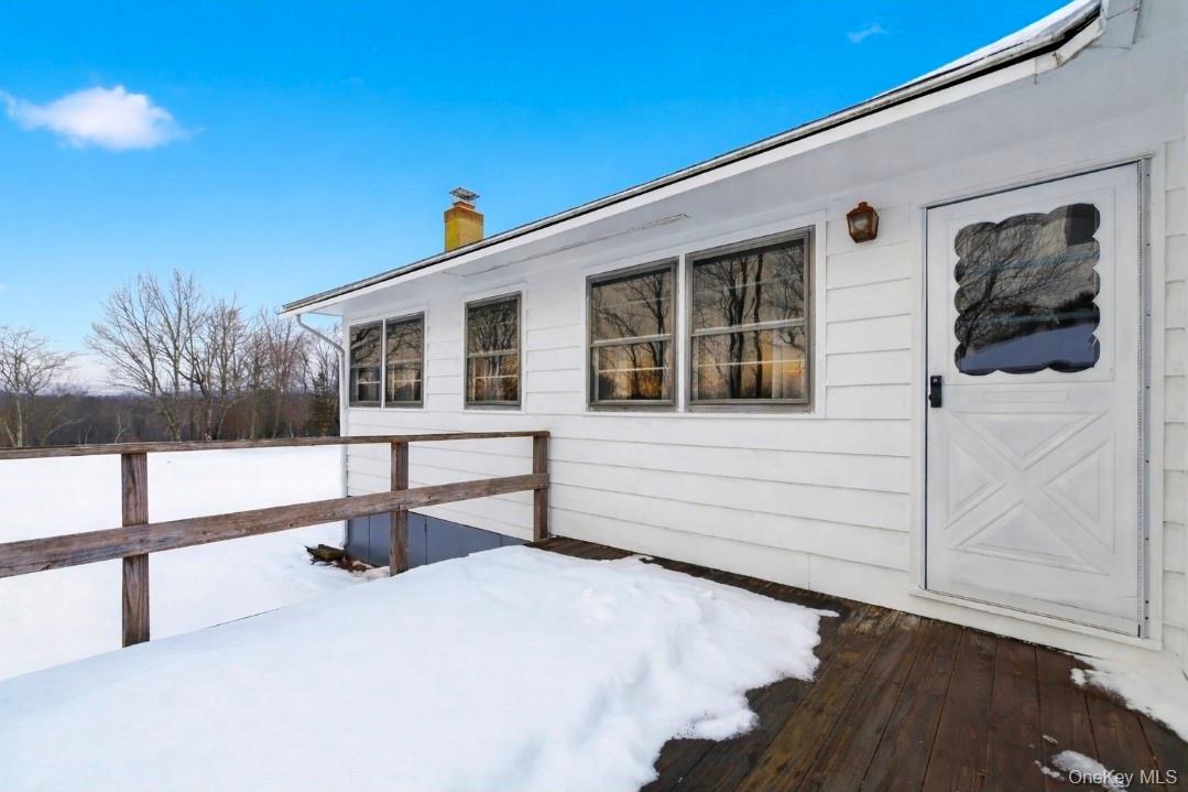 191 Rose Road Woodbourne, NY 12788 - Photo 21 of 47 View of snow covered deck