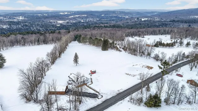 a view of city and a lake