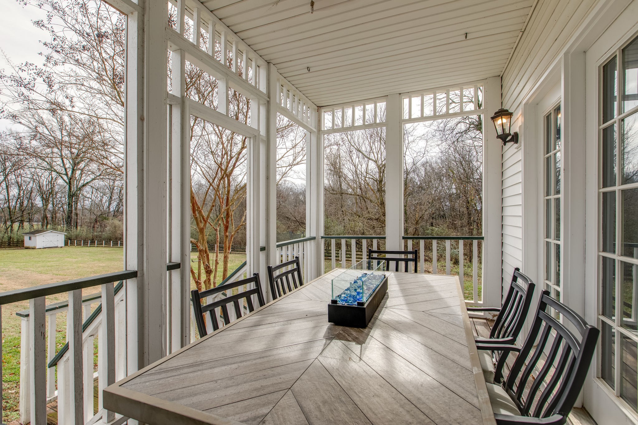 4280 Warren Road Franklin, TN 37067 - Photo 45 of 50 a balcony with furniture and a potted plant