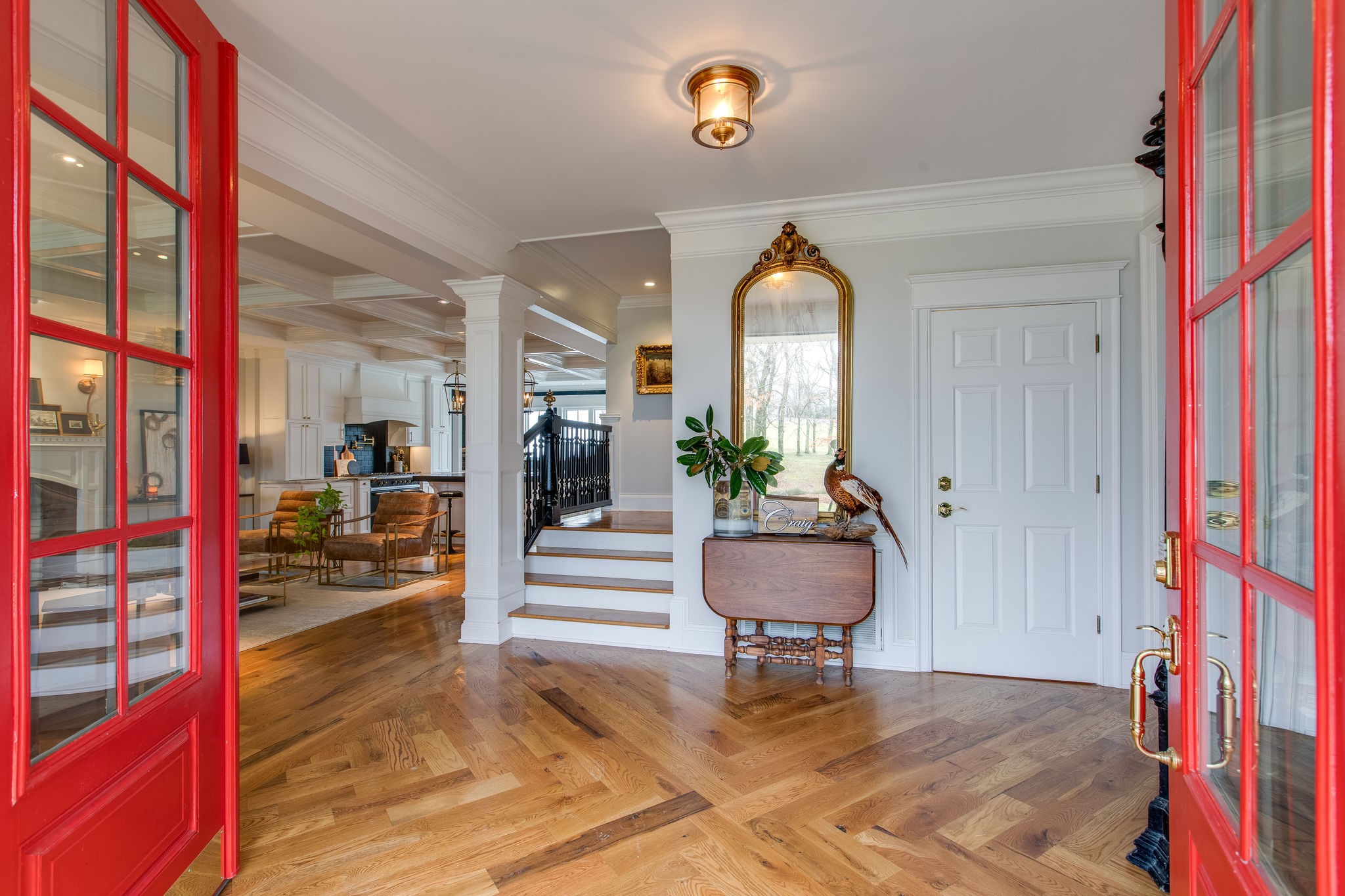4280 Warren Road Franklin, TN 37067 - Photo 5 of 50 a view of entryway and hall with dining area
