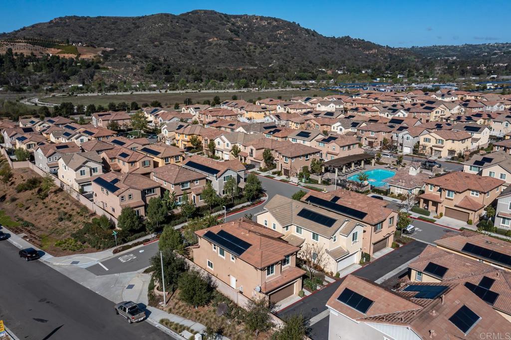 313 Dun Blazer Way Fallbrook, CA 92028 - Photo 41 of 59 an aerial view of residential house with outdoor space