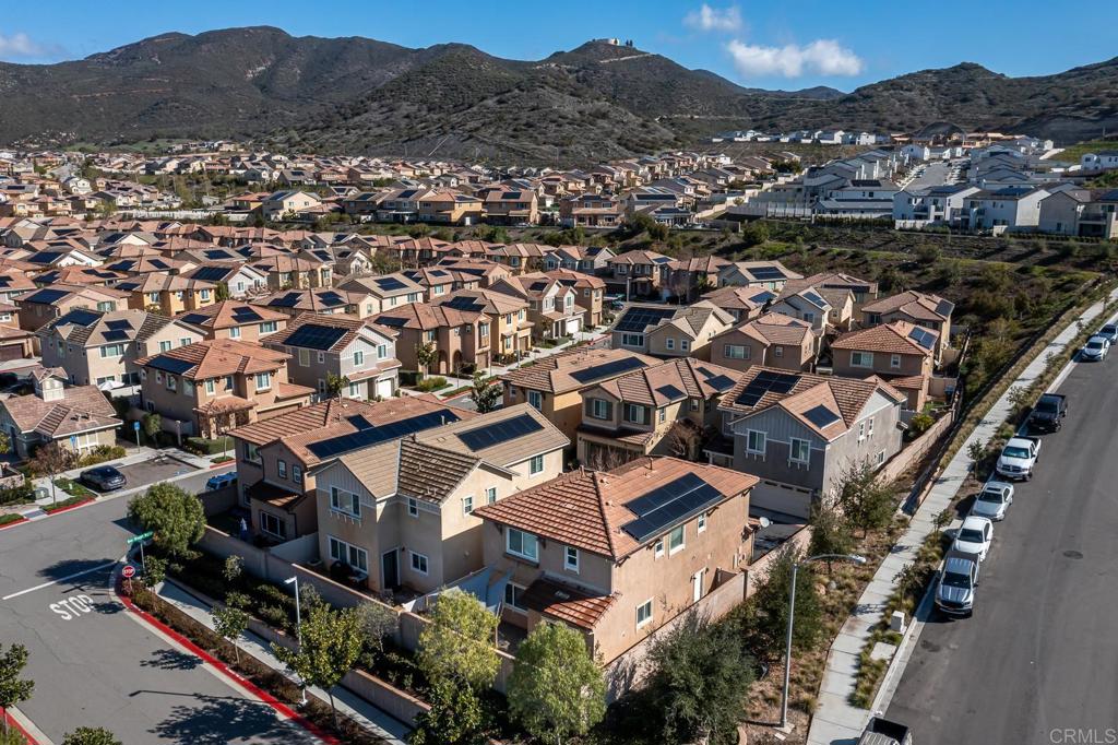 313 Dun Blazer Way Fallbrook, CA 92028 - Photo 48 of 59 an aerial view of a residential houses and city street