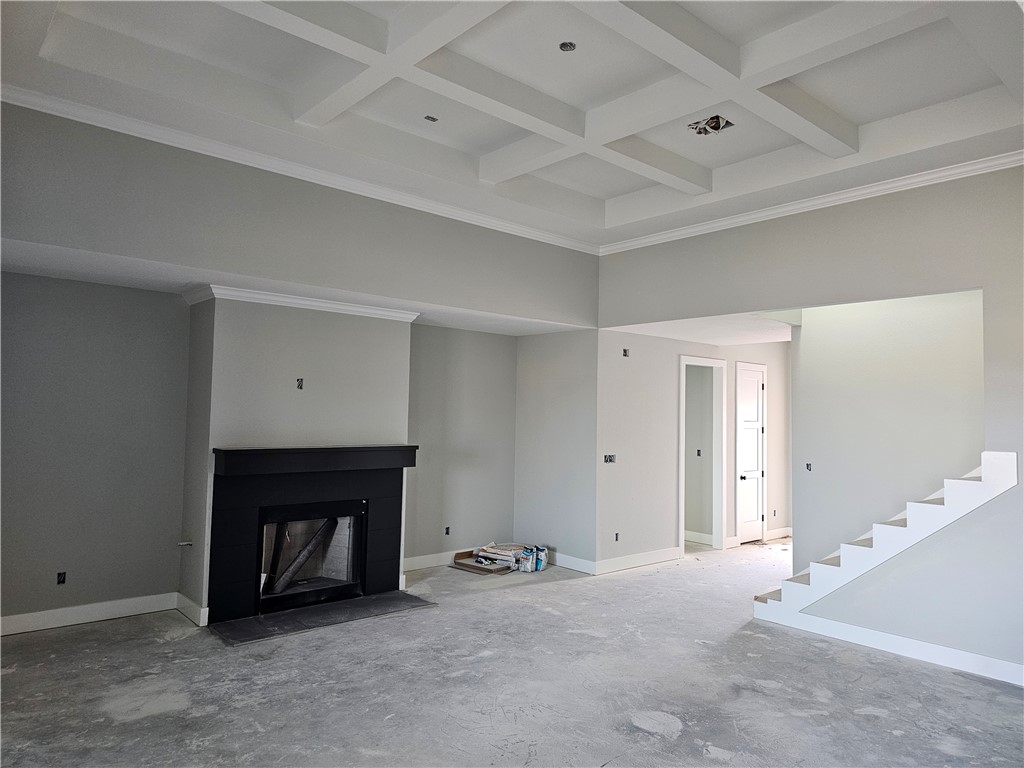 2818 Spector Drive Bryan, TX 77808 - Photo 3 of 8 a view of an empty room with a fireplace