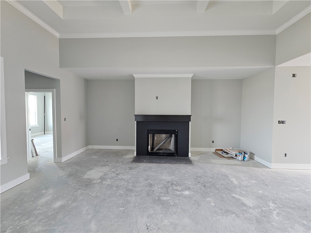 2818 Spector Drive Bryan, TX 77808 - Photo 4 of 8 a view of an empty room with a fireplace