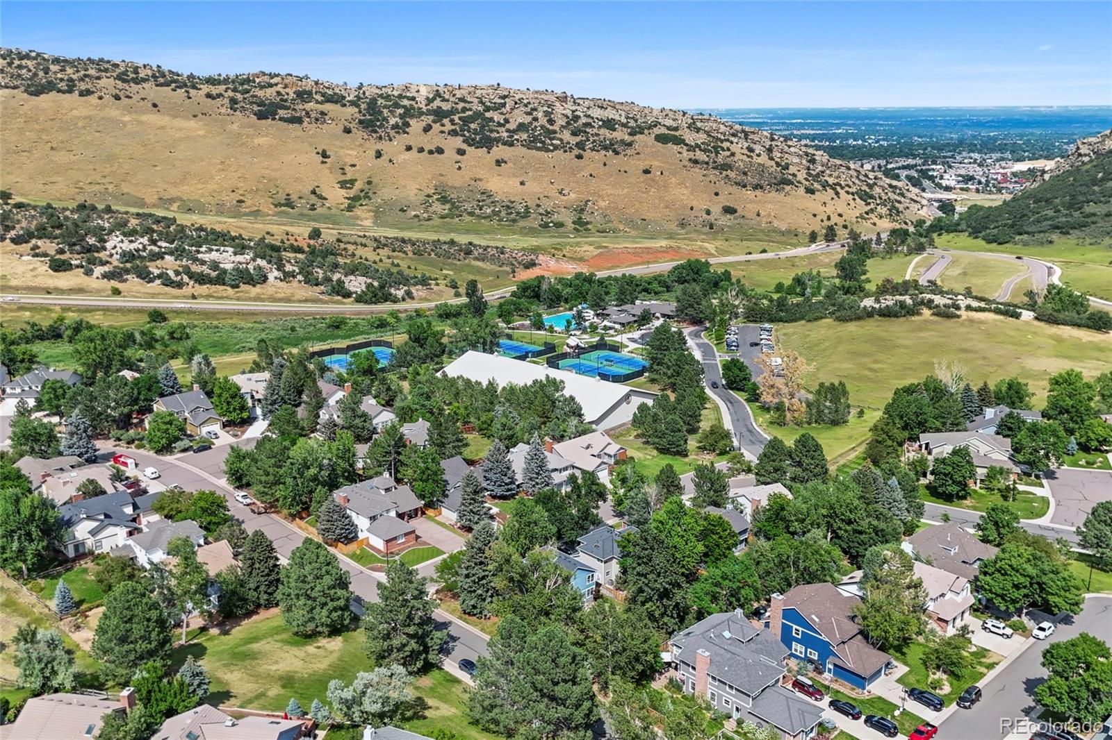 7 Red Maple Place Littleton, CO 80127 - Photo 45 of 50 a view of a city