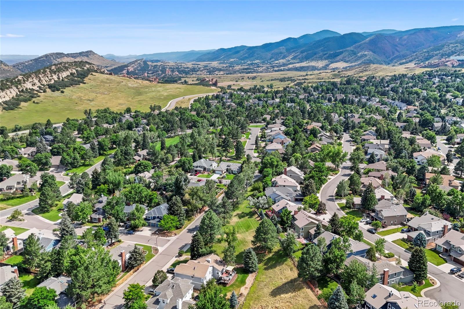 7 Red Maple Place Littleton, CO 80127 - Photo 47 of 50 a view of city and mountain