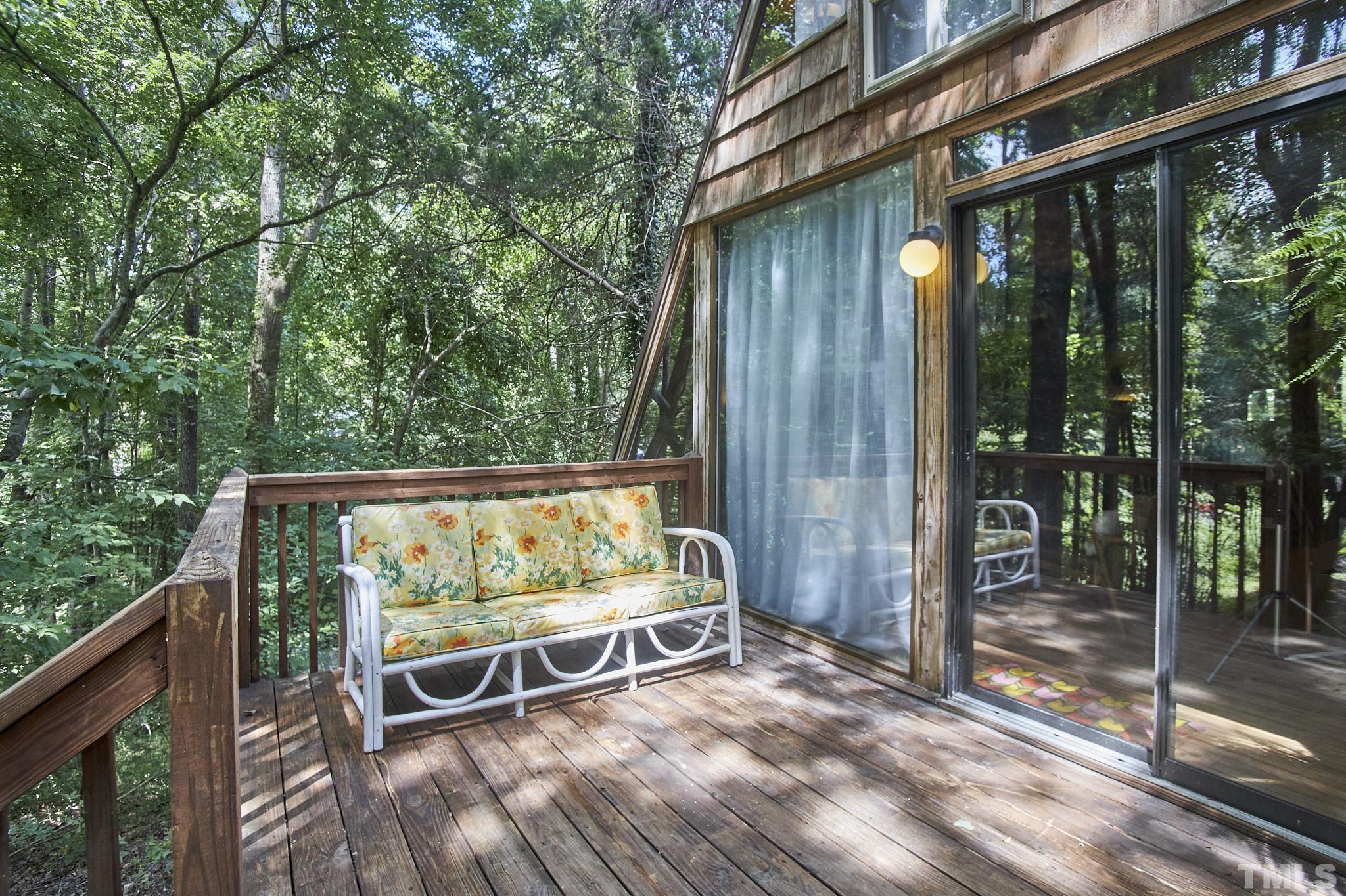 1002 Wave Road Chapel Hill, NC 27517 - Photo 5 of 43 a view of balcony with wooden floor