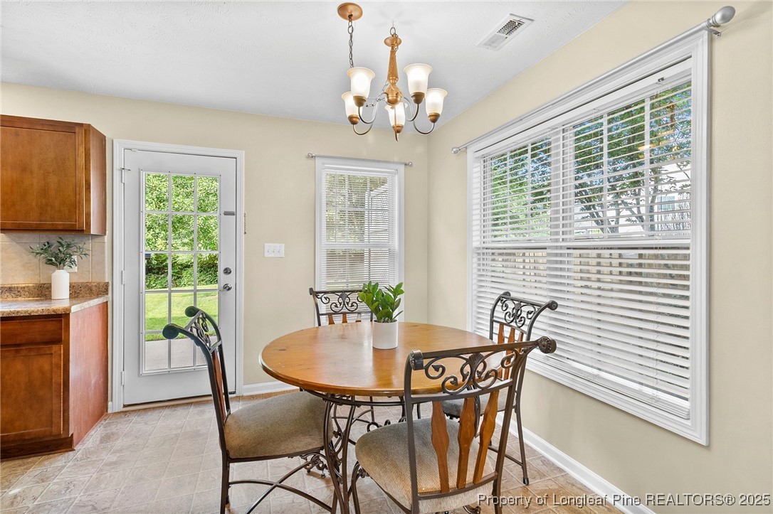 198 Cape Fear Road Raeford, NC 28376 - Photo 8 of 32 a dining room with furniture and window
