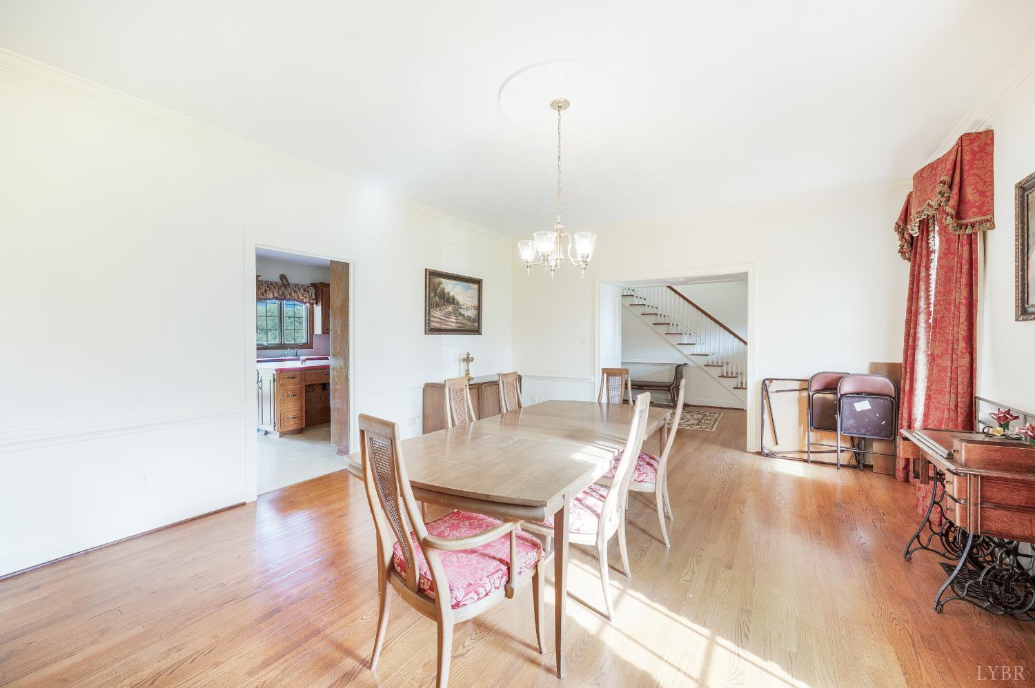 837 Gidsville Road Amherst, VA 24521 - Photo 36 of 82 a view of a dining room with furniture