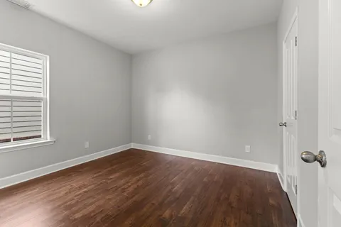 wooden floor in an empty room
