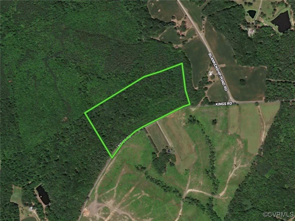 0 Kings Road Green Bay, VA 23942 - Photo 1 of 24 an aerial view of a residential houses with outdoor space and trees