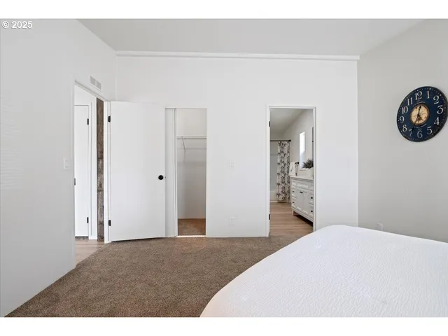 a view of backyard of a house