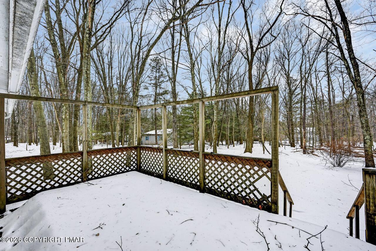 1912 Johns Road Effort, PA 18330 - Photo 37 of 44 a view of a balcony with a iron fence