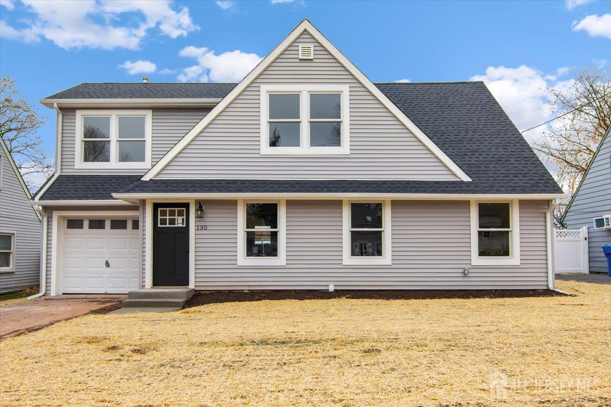 a front of a house with a yard