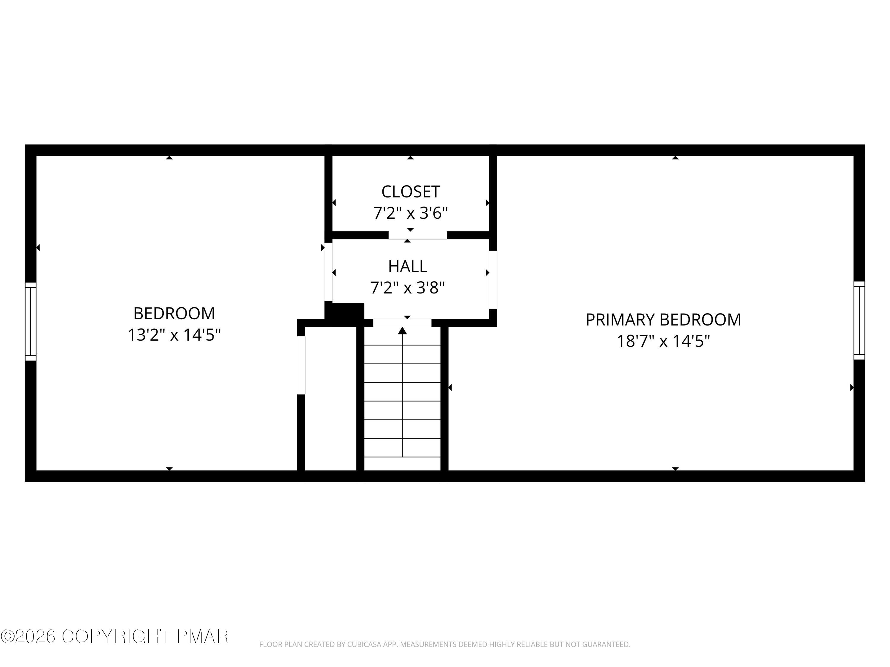 1320 Fleming Street Bethlehem, PA 18017 - Photo 20 of 22 Floor Plan 2nd Floor