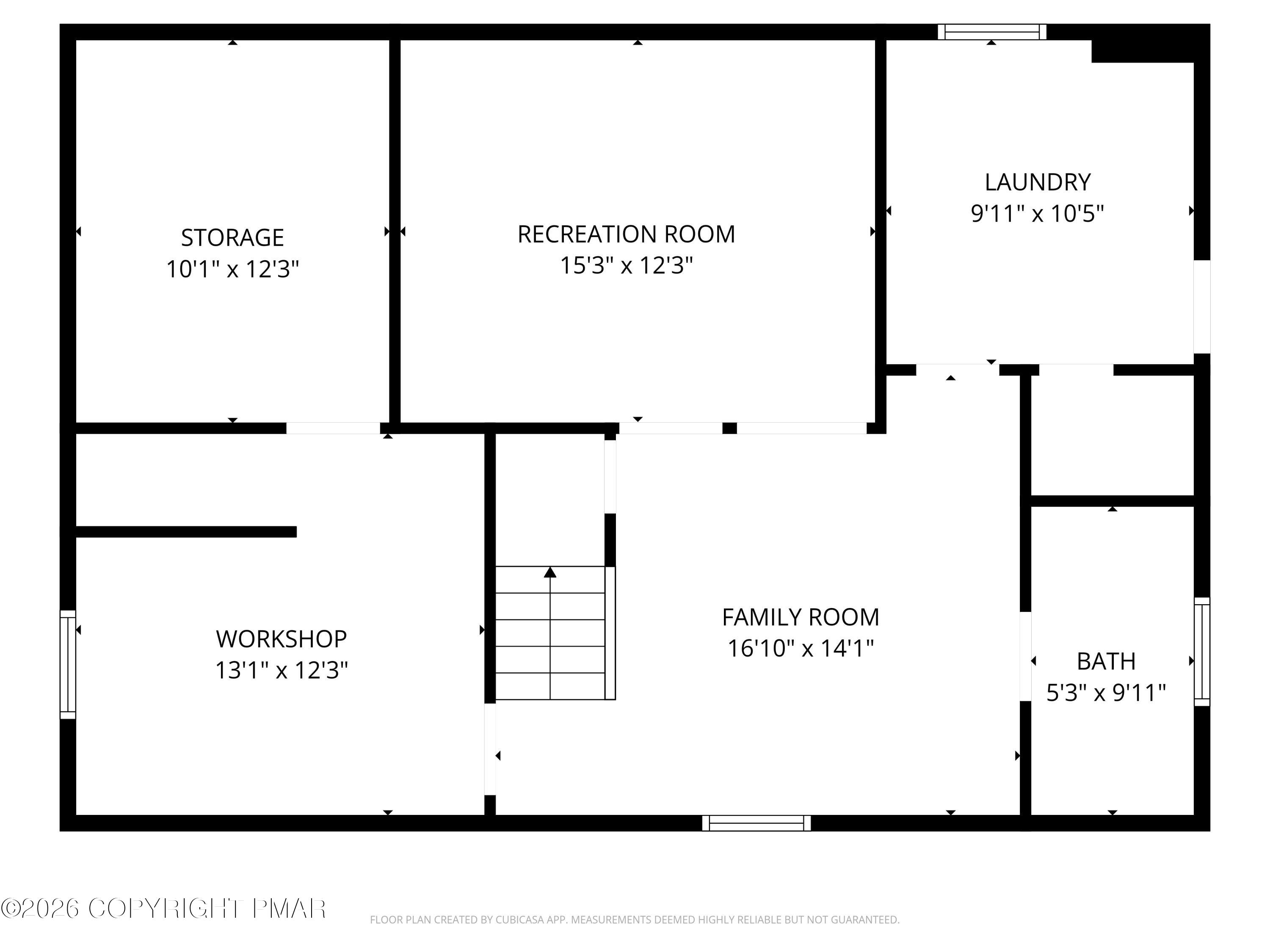 1320 Fleming Street Bethlehem, PA 18017 - Photo 21 of 22 Floor Plan Lower Level