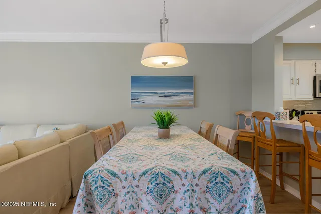 a bed room with a bed and a lamp