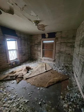 a view of empty room