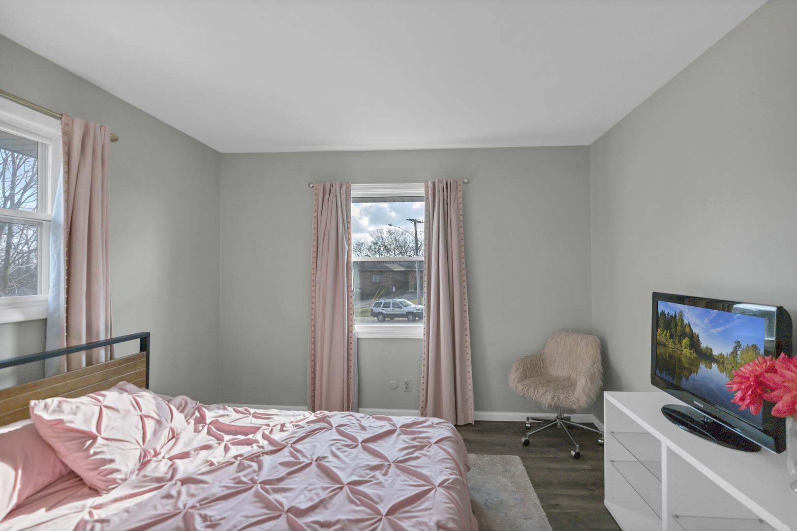103 Fir Street Lake In The Hills, IL 60156 - Photo 15 of 31 a bedroom with a bed and a window