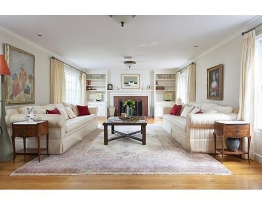 7 Deer Run Road Lincoln, MA 01773 - Photo 12 of 30 a living room with furniture and a wooden floor