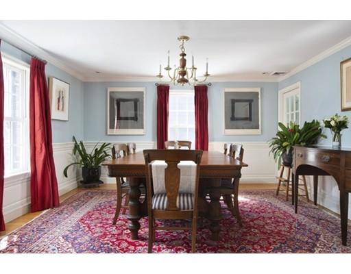 7 Deer Run Road Lincoln, MA 01773 - Photo 13 of 30 a view of a dining room with furniture and window