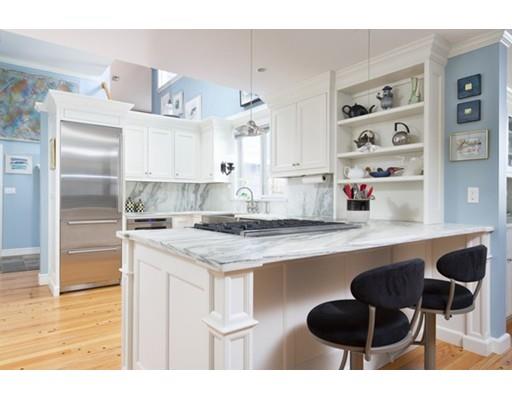 7 Deer Run Road Lincoln, MA 01773 - Photo 4 of 30 a kitchen with cabinets and chairs