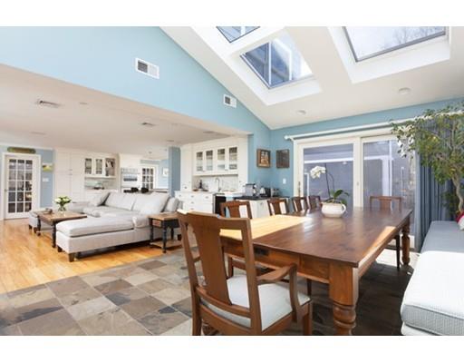 7 Deer Run Road Lincoln, MA 01773 - Photo 7 of 30 a view of a dining room with furniture and wooden floor