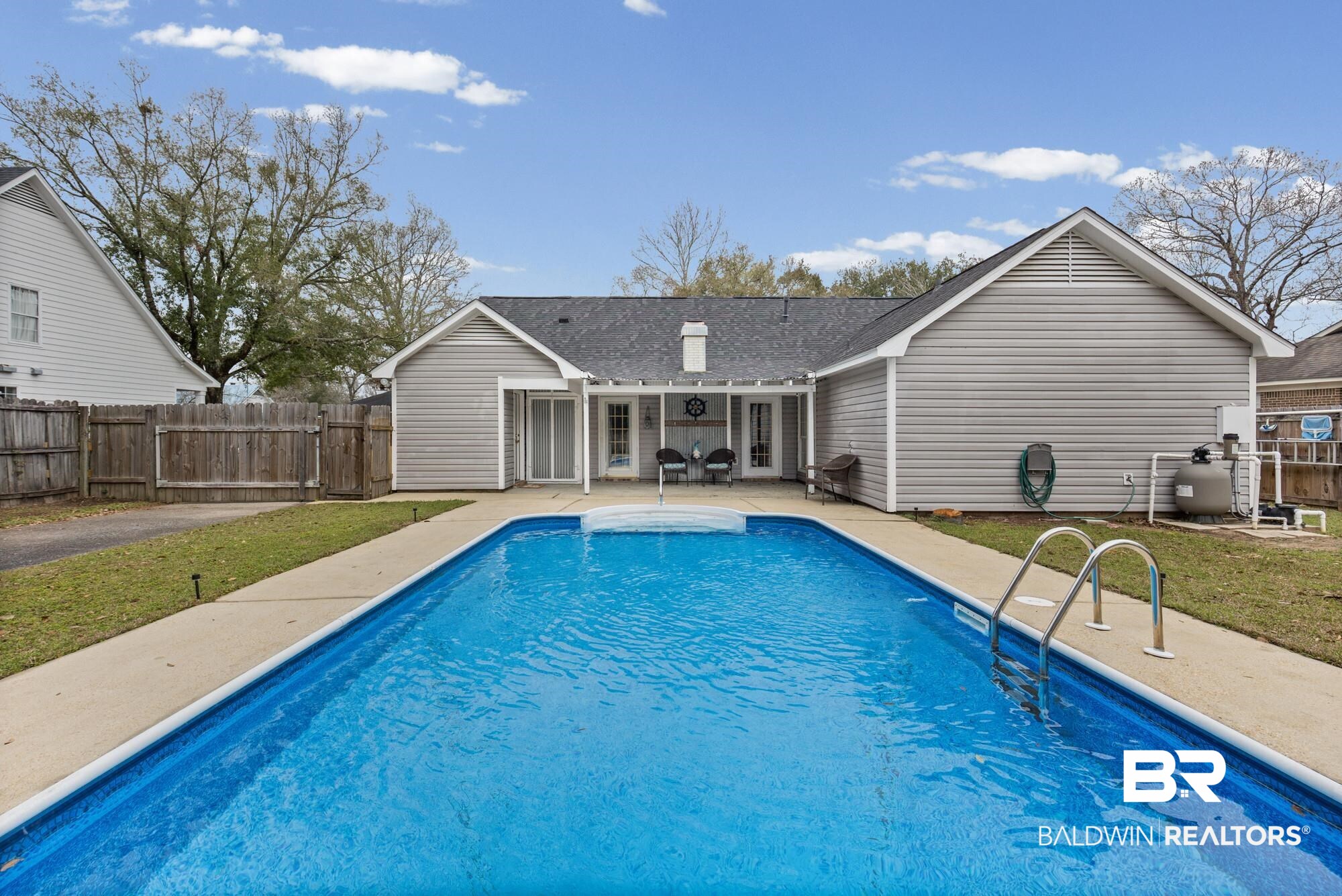 6609 Blakeley Court Mobile, AL 36695 - Photo 26 of 28 View of pool featuring patio surround and a fenced backyard