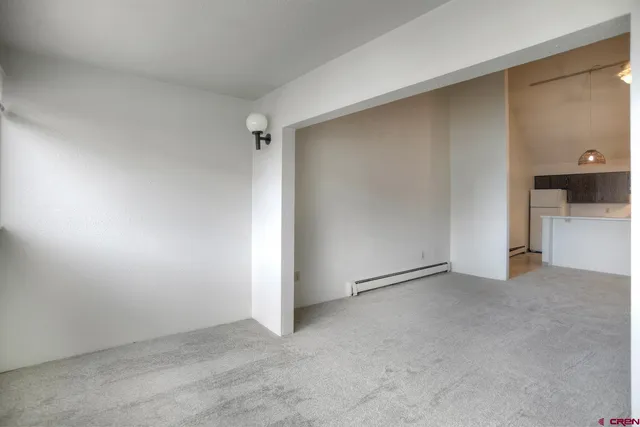 an empty room with a empty space