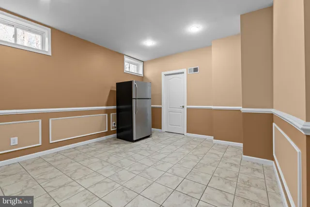 a view of a terrace with wooden floor and outdoor space