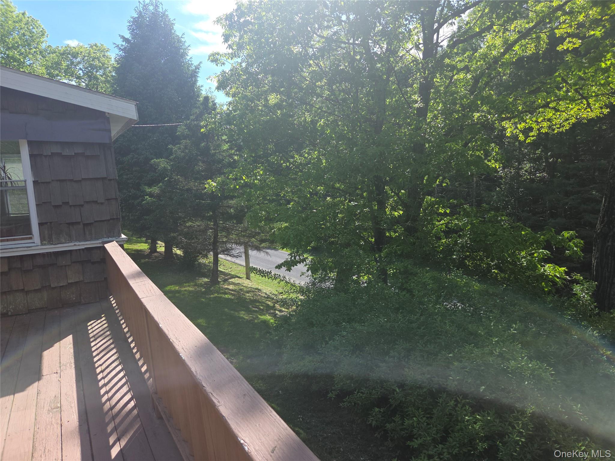 63 Otens Road Ellenville, NY 12428 - Photo 27 of 32 a view of swimming pool from a balcony