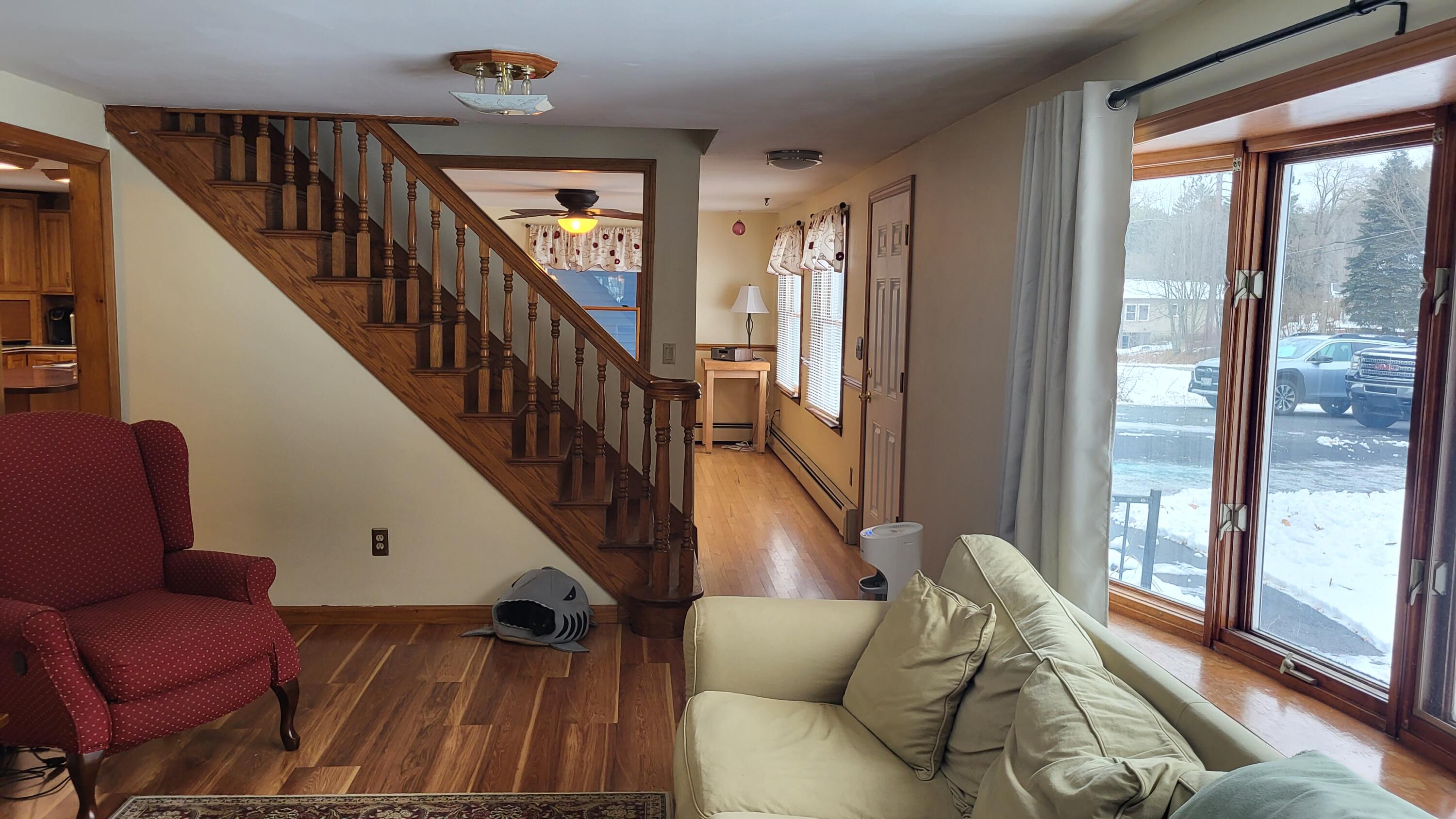 97 Hall Hill Road Dixfield, ME 04224 - Photo 18 of 33 LR from Sunroom