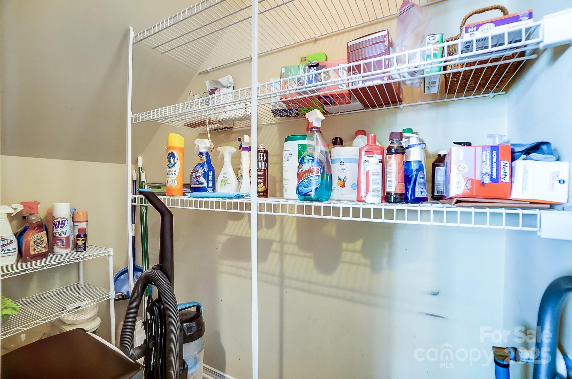 309 River Clay Road Fort Mill, SC 29708 - Photo 19 of 35 a view of water heater room with shelves