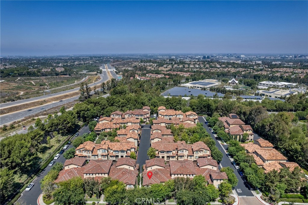 119 Jadestone Irvine, CA 92603 - Photo 21 of 27 an aerial view of a city with lots of residential buildings