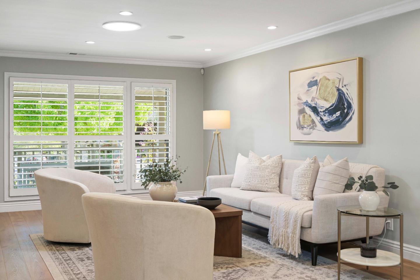 754 26th Avenue San Mateo, CA 94403 - Photo 28 of 57 a living room with furniture and a large window