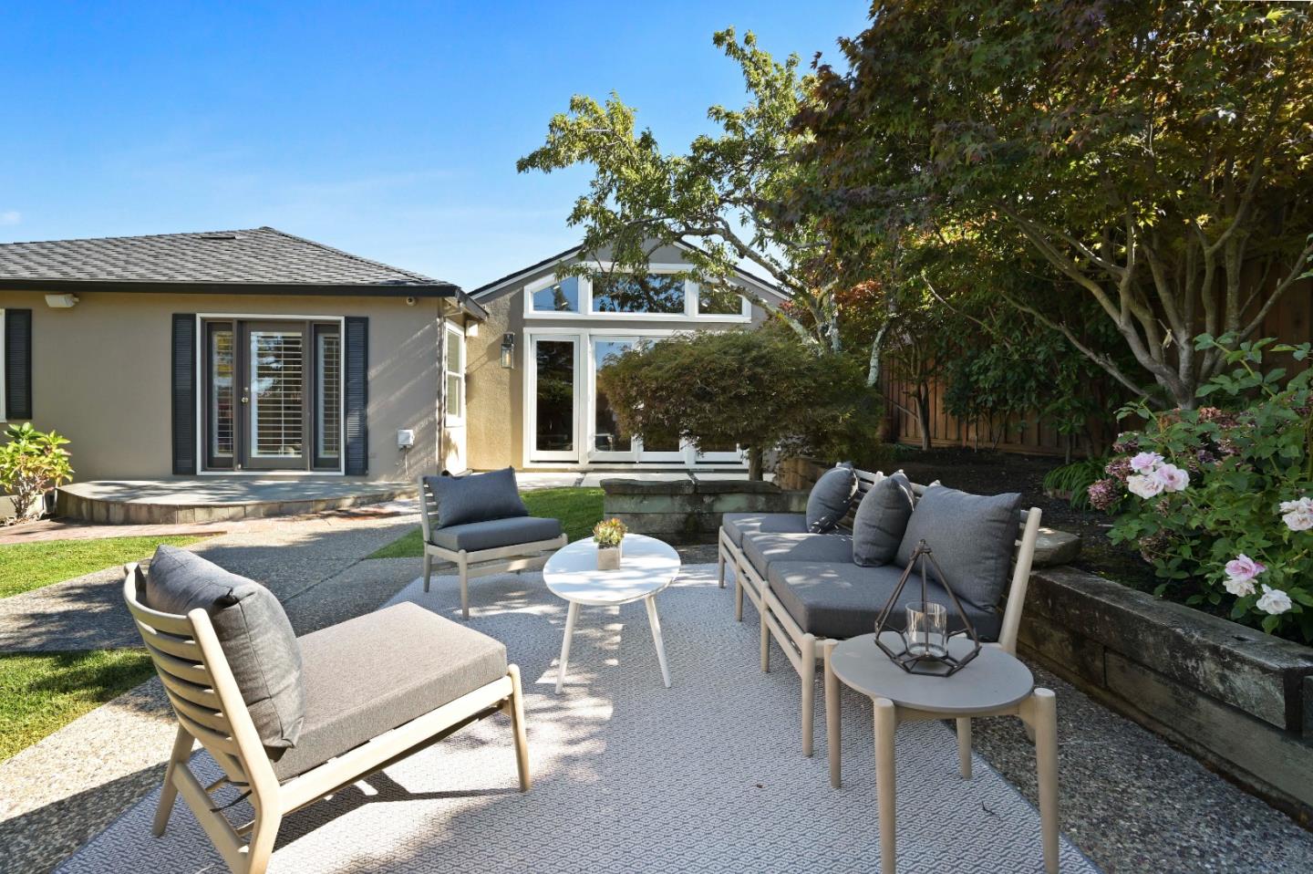754 26th Avenue San Mateo, CA 94403 - Photo 31 of 57 a view of a house with backyard and sitting area