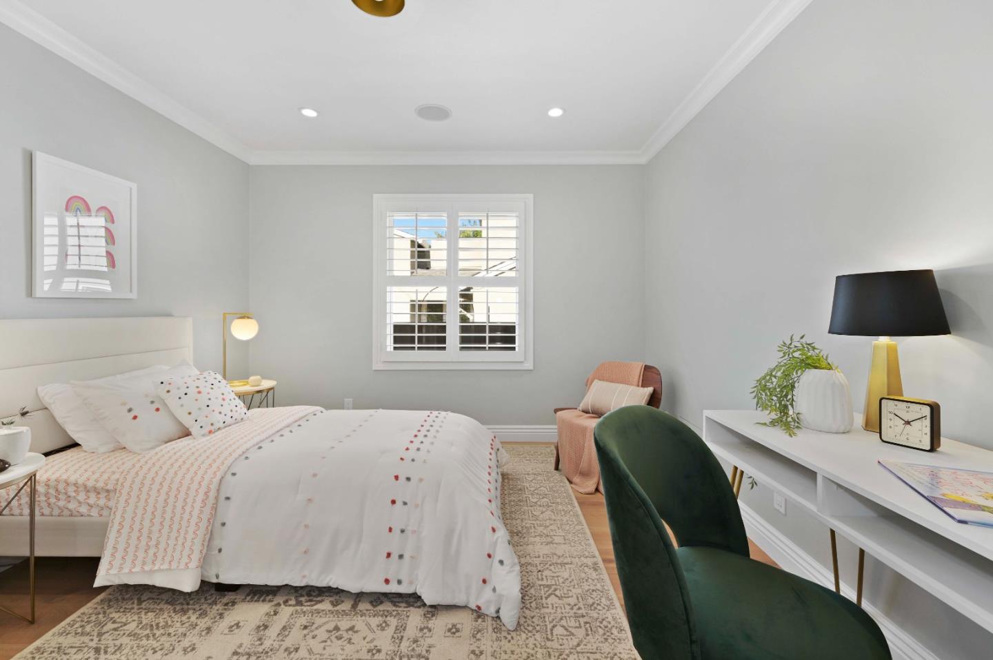 754 26th Avenue San Mateo, CA 94403 - Photo 38 of 57 a bedroom with a bed and a window